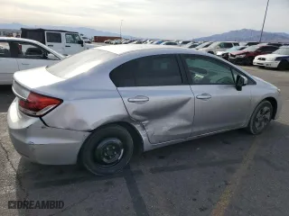 2014 Honda Civic Sedan LX with VIN 19XFB2F59EE024511, listed as a Copart auction lot 51936785 with 164,380 mi miles and Salvage Title. Bid and sale history available at carsss.com. Image 3.