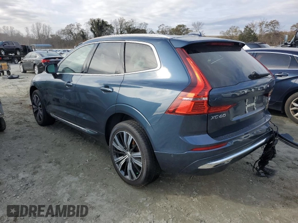 2023 Volvo XC60 Plus Bright Theme with VIN YV4L12RN5P1310991, listed as a Copart auction lot 82180634 with 6,723 mi miles and Salvage Title. Bid and sale history available at carsss.com. Image 2.