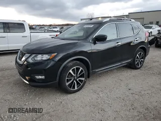 2018 Nissan Rogue SV z VIN JN8AT2MV6JW348434, wystawiony jako Copart lot #84509394 z przebiegiem 75 844 mil mil oraz Szkoda całkowita • Salvage title. Historia ofert i sprzedaży dostępna na DreamBid. Obrazek 1.