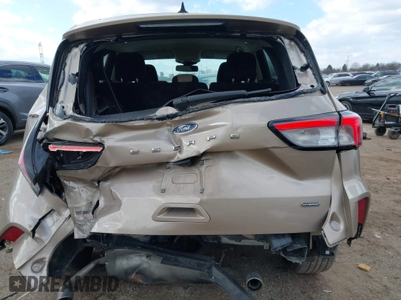 2020 Ford Escape SE Sport Hybrid with VIN 1FMCU0BZXLUC08683, listed as a IAAI auction lot 41882926 with 59,831 mi miles and . Bid and sale history available at DreamBid. Image 16.