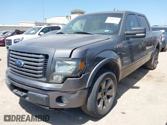 2011 Ford F-150 XL with VIN 1FTFW1CF6BKD65045, listed as a IAAI auction lot 42016709 with 167,063 mi miles. Bid and sale history available at carsss.com. Image 2.