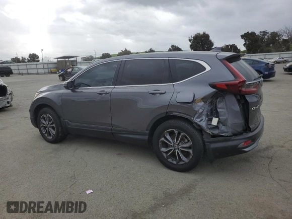 2020 Honda CR-V EX with VIN 2HKRW2H59LH671546, listed as a Copart auction lot 48035615 with 143,298 mi miles and Salvage Title. Bid and sale history available at carsss.com. Image 2.