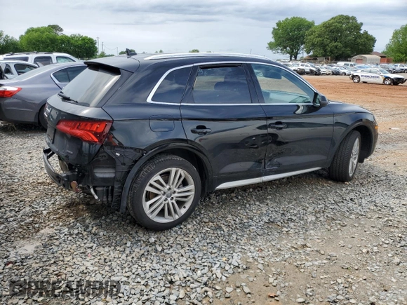 2019 Audi Q5 Premium Plus with VIN WA1BNAFYXK2046742, listed as a Copart auction lot 53631855 with 86,357 mi miles and Salvage title. Bid and sale history available at DreamBid. Image 3.