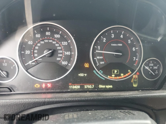 2015 BMW 4 Series 435i xDrive with VIN WBA3T7C5XFPW79549, listed as a Copart auction lot 47806745 with 113,428 mi miles and Salvage title. Bid and sale history available at DreamBid. Image 9.