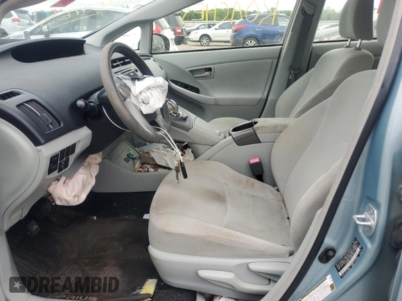 2012 Toyota Prius One z VIN JTDKN3DU1C5527092, wystawiony jako Copart lot #57863875 z przebiegiem 118 606 mil mil oraz Czysty tytuł • Clean title. Historia ofert i sprzedaży dostępna na DreamBid. Obrazek 7.