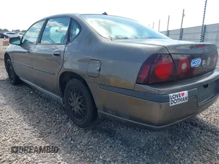 2003 Chevrolet Impala z VIN 2G1WF52E439369395, wystawiony jako IAAI lot #42229131 z przebiegiem 211 962 mil mil oraz . Historia ofert i sprzedaży dostępna na DreamBid. Obrazek 3.