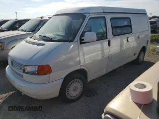 1997 Volkswagen EuroVan CV с VIN WV2EH8707VH023434, выставлен на аукционе Copart как лот 75115194 с пробегом Не указан миль и Списание • Salvage title. История ставок и продаж доступна на DreamBid. Изображение 1.
