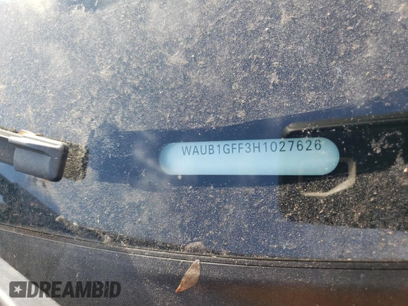 2017 Audi S3 Premium Plus z VIN WAUB1GFF3H1027626, wystawiony jako Copart lot #79619064 z przebiegiem 40 770 mil mil oraz Szkoda całkowita • Salvage title. Historia ofert i sprzedaży dostępna na DreamBid. Obrazek 12.