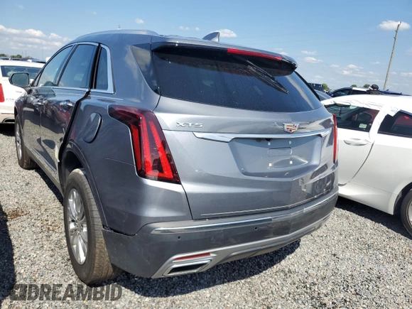 2020 Cadillac XT5 Premium Luxury FWD with VIN 1GYKNCRS9LZ161604, listed as a Copart auction lot 74671044 with Not Provided miles and Non Repairable. Bid and sale history available at DreamBid. Image 2.