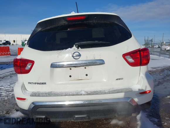 2017 Nissan Pathfinder SV z VIN 5N1DR2MM9HC673360, wystawiony jako IAAI lot #41834138 z przebiegiem 133 635 mil mil oraz . Historia ofert i sprzedaży dostępna na DreamBid. Obrazek 16.