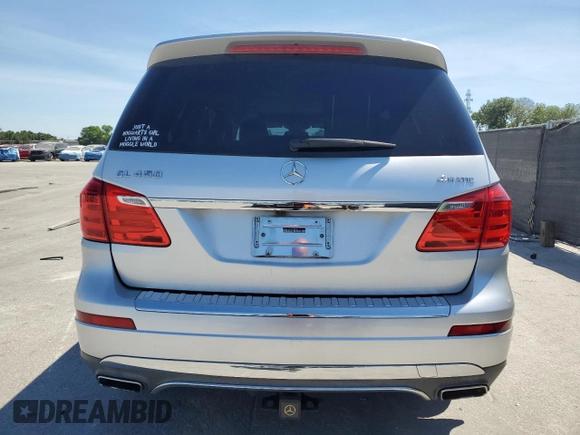 2013 Mercedes-Benz GL-Class GL 450 with VIN 4JGDF7CE3DA129863, listed as a Copart auction lot 49887945 with 123,899 mi miles and Salvage Title. Bid and sale history available at carsss.com. Image 6.