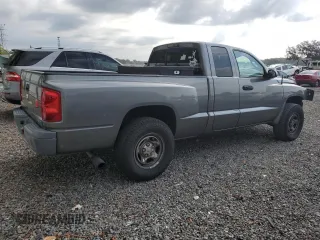 2005 Dodge Dakota ST with VIN 1D7HE22KX5S163304, listed as a Copart auction lot 50129285 with 166,216 mi miles and Salvage Title. Bid and sale history available at DreamBid. Image 3.