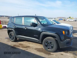 2017 Jeep Renegade Sport with VIN ZACCJBAB2HPG36611, listed as a IAAI auction lot 41795715 with 155,644 mi miles and . Bid and sale history available at carsss.com. Image 14.