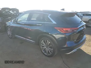 2021 Infiniti QX50 Essential z VIN 3PCAJ5CB7MF100390, wystawiony jako Copart lot #87265874 z przebiegiem 35 830 mil mil oraz Szkoda całkowita • Salvage title. Historia ofert i sprzedaży dostępna na DreamBid. Obrazek 2.