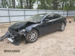 2017 Mazda 6 Sport with VIN JM1GL1U56H1136561, listed as a Copart auction lot 51312985 with 127,604 mi miles and Salvage Title. Bid and sale history available at DreamBid. Image 1.