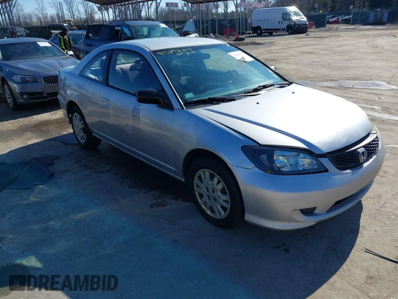 2004 Honda Civic LX with VIN 1HGEM22524L022246, listed as a IAAI auction lot 41589224 with 149,188 mi miles. Bid and sale history available at carsss.com. Image 1.