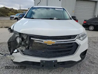 2020 Chevrolet Traverse LS with VIN 1GNEVLKW1LJ275991, listed as a Copart auction lot 71838494 with 98,110 mi miles and Salvage Title. Bid and sale history available at carsss.com. Image 5.