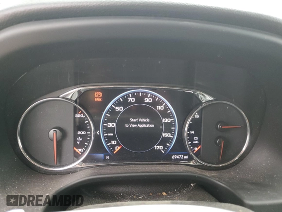 2021 GMC Acadia SLT with VIN 1GKKNML47MZ234674, listed as a Copart auction lot 78996494 with 69,472 mi miles and Salvage Title. Bid and sale history available at DreamBid. Image 9.