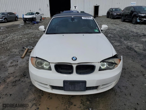 2011 BMW 1 Series 128i with VIN WBAUL7C53BVM79431, listed as a Copart auction lot 47043915 with 213,255 mi miles and Salvage Title. Bid and sale history available at carsss.com. Image 5.