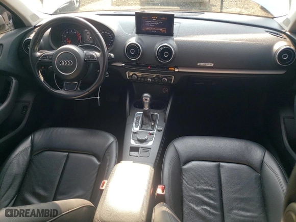 2015 Audi A3 2.0T Premium with VIN WAUBFGFF4F1104146, listed as a Copart auction lot 64123434 with 69,208 mi miles and Salvage Title. Bid and sale history available at carsss.com. Image 8.
