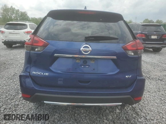 2018 Nissan Rogue S with VIN KNMAT2MT1JP508353, listed as a Copart auction lot 54128715 with 185,221 mi miles and Clean Title. Bid and sale history available at carsss.com. Image 6.