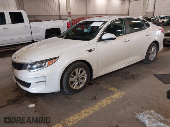 2016 Kia Optima LX with VIN 5XXGT4L31GG046321, listed as a IAAI auction lot 41847730 with 88,439 mi miles. Bid and sale history available at carsss.com. Image 17.