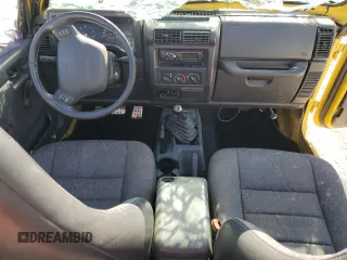 2001 Jeep Wrangler SE with VIN 1J4FA29P81P308796, listed as a Copart auction lot 66028964 with 178,271 mi miles and Salvage Title. Bid and sale history available at carsss.com. Image 8.