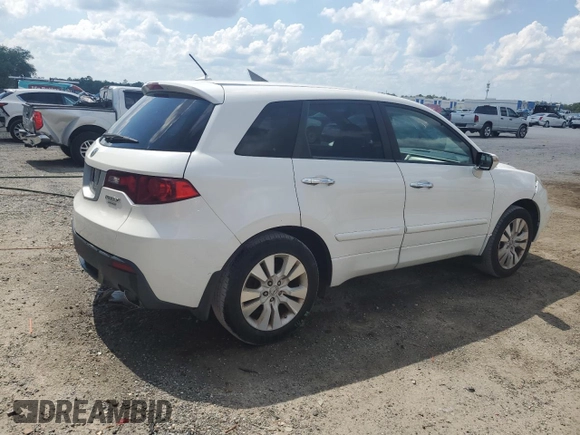 2012 Acura RDX Technology with VIN 5J8TB2H5XCA002485, listed as a Copart auction lot 57782895 with 159,058 mi miles and Salvage title. Bid and sale history available at DreamBid. Image 3.