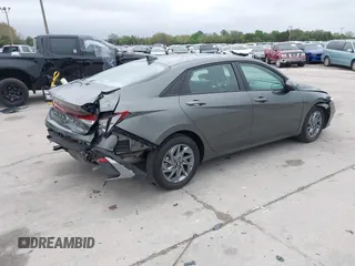 2024 Hyundai Elantra SEL with VIN KMHLM4DG8RU801681, listed as a IAAI auction lot 41629800 with 13,125 mi miles. Bid and sale history available at carsss.com. Image 4.