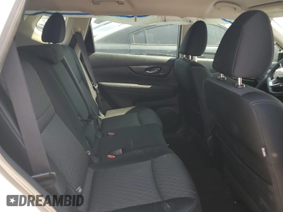 2017 Nissan Rogue S with VIN JN8AT2MV6HW006332, listed as a Copart auction lot 60634955 with Not provided miles and Salvage title. Bid and sale history available at DreamBid. Image 11.