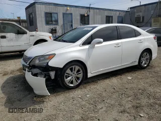 2010 Lexus HS 250h with VIN JTHBB1BA0A2013222, listed as a Copart auction lot 48545035 with 133,462 mi miles and Salvage Title. Bid and sale history available at DreamBid. Image 1.