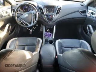 2013 Hyundai Veloster Turbo with VIN KMHTC6AE7DU178970, listed as a Copart auction lot 84644364 with 78,900 mi miles and Salvage title. Bid and sale history available at DreamBid. Image 8.