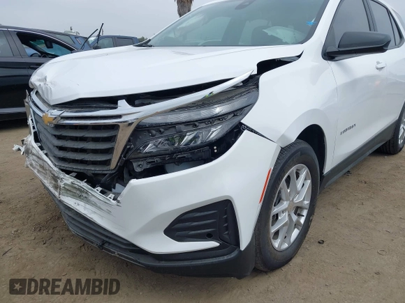 2023 Chevrolet Equinox LS with VIN 3GNAXHEG6PL202897, listed as a IAAI auction lot 42433147 with 14,973 mi miles and . Bid and sale history available at DreamBid. Image 18.