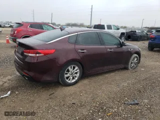 2016 Kia Optima LX with VIN 5XXGT4L39GG109746, listed as a Copart auction lot 84721554 with 99,838 mi miles and Salvage Title. Bid and sale history available at carsss.com. Image 3.