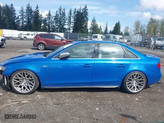 2011 Audi S4 Prestige with VIN WAUKGAFL4BA090758, listed as a IAAI auction lot 41953468 with 51,626 mi miles. Bid and sale history available at carsss.com. Image 14.