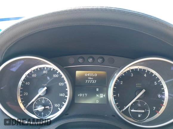 2012 Mercedes-Benz GL-Class GL 550 with VIN 4JGBF8GE5CA782121, listed as a IAAI auction lot 41669506 with 77,737 mi miles. Bid and sale history available at carsss.com. Image 15.