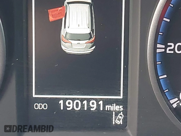 2018 Toyota RAV4 LE with VIN 2T3BFREVXJW711993, listed as a IAAI auction lot 41904430 with 190,191 mi miles. Bid and sale history available at carsss.com. Image 15.