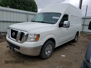 2018 Nissan NV Cargo SV z VIN 1N6AF0LY9JN808739, wystawiony jako Copart lot #58451535 z przebiegiem 255 350 mil mil oraz Szkody całkowita. Historia ofert i sprzedaży dostępna na DreamBid. Obrazek 1.