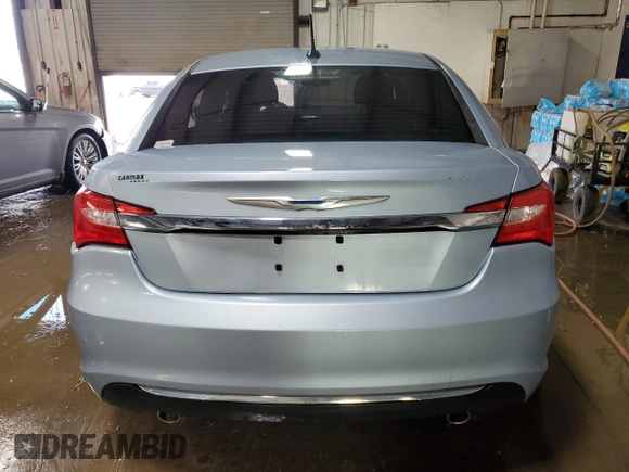 2014 Chrysler 200 LX with VIN 1C3CCBAG6EN164900, listed as a Copart auction lot 50705835 with 123,818 mi miles and Salvage Title. Bid and sale history available at carsss.com. Image 6.