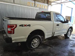 2018 Ford F-150 XL z VIN 1FTMF1EB2JFD61180, wystawiony jako Copart lot #60848285 z przebiegiem 152 990 mil mil oraz Czysty tytuł • Clean title. Historia ofert i sprzedaży dostępna na DreamBid. Obrazek 3.