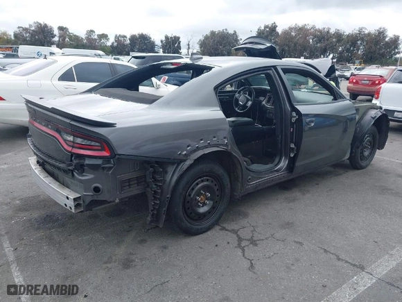 2022 Dodge Charger Scat Pack with VIN 2C3CDXGJ6NH222204, listed as a IAAI auction lot 41521273 with 1 mi miles. Bid and sale history available at carsss.com. Image 4.