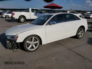 2016 Audi S4 Premium Plus with VIN WAUBGAFL8GA009994, listed as a Copart auction lot 72191514 with 112,388 mi miles and Salvage Title. Bid and sale history available at carsss.com. Image 1.