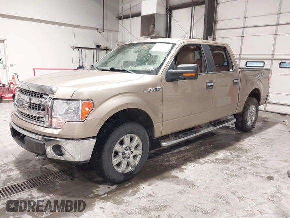 2014 Ford F-150 XL with VIN 1FTFW1EF9EKF69470, listed as a IAAI auction lot 41949077 with 195,933 mi miles. Bid and sale history available at carsss.com. Image 2.