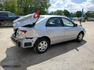 2008 Toyota Corolla CE with VIN 1NXBR30E18Z036601, listed as a Copart auction lot 51020645 with 67,101 mi miles and Salvage Title. Bid and sale history available at carsss.com. Image 3.