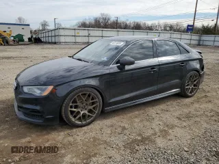 2016 Audi S3 Premium Plus with VIN WAUB1GFF2G1047896, listed as a Copart auction lot 46816835 with 113,223 mi miles and Salvage Title. Bid and sale history available at carsss.com. Image 1.