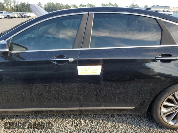 2016 Hyundai Genesis 3.8L with VIN KMHGN4JE8GU107099, listed as a Copart auction lot 73823554 with 0 mi miles and Salvage Title. Bid and sale history available at carsss.com. Image 12.