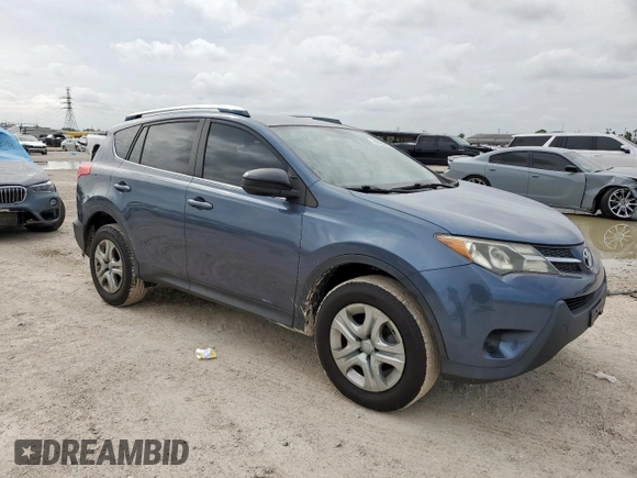 2014 Toyota RAV4 LE with VIN JTMZFREV6ED035544, listed as a Copart auction lot 64265445 with 105,430 mi miles and Salvage title. Bid and sale history available at DreamBid. Image 4.