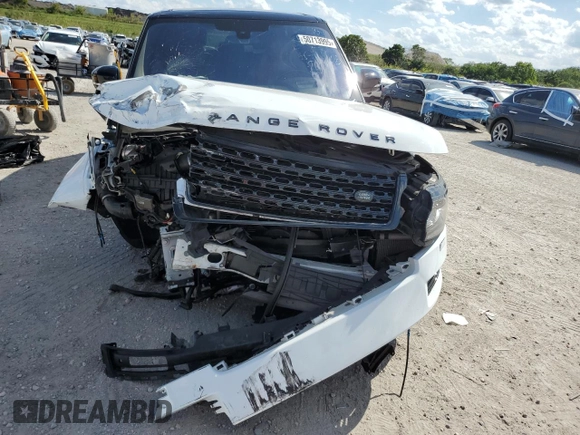 2016 Land Rover Range Rover z VIN SALGV3EF6GA270586, wystawiony jako Copart lot #50713995 z przebiegiem 57 552 mil mil oraz Szkoda całkowita • Salvage title. Historia ofert i sprzedaży dostępna na DreamBid. Obrazek 5.