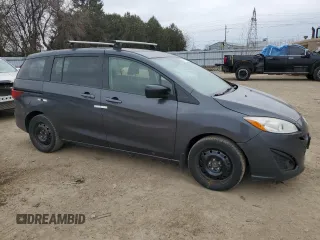 2017 Mazda 5 Touring with VIN JM1CW2CL1H0193512, listed as a Copart auction lot 51173575 with 446,004 mi miles and Clean Title. Bid and sale history available at carsss.com. Image 4.