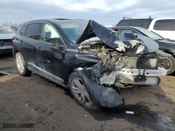 2019 Acura RDX w/Advance Pkg with VIN 5J8TC2H7XKL026528, listed as a Copart auction lot 46126915 with 0 mi miles and Salvage Title. Bid and sale history available at carsss.com. Image 4.
